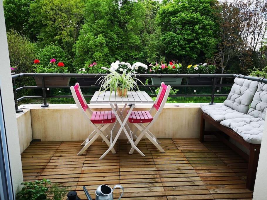 Appartement Centre Avec Balcon Parking Prive Orléans Eksteriør bilde